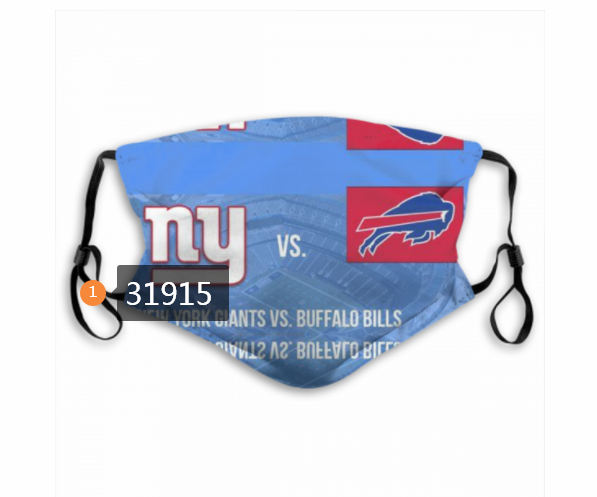 NFL Buffalo Bills 362020 Dust mask with filter